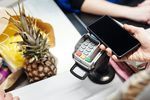 Google Pay uses NFC to complete contactless transactions at payment terminals.